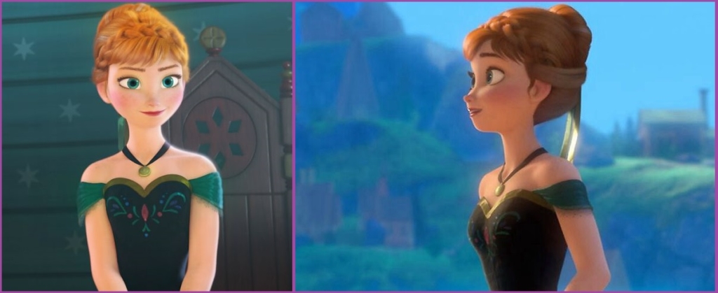 La princesa Anna nos presta su peinado- Peinados de evento para niñas