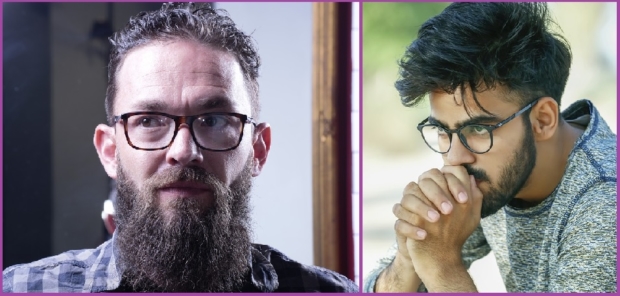 Los chicos hipster aman sus barbas y bigotes, tanto como sus gafas y peinados- Cortes de pelo estilo hipster para hombres