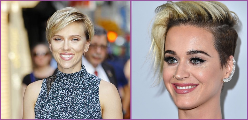 Scarlett Johansson y Katy Perry apuestan por el corte pixie- Tendencias de peinados para 2019