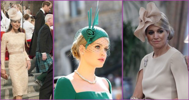Tocados que coronan tu cabello como los de la monarquía Británica o La reina de Holanda- Accesorios de pelo para bodas en primavera