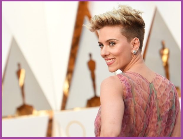 Scarlett Johansson, con un look más sofisticado- Los pendientes que más favorecen según tu corte de pelo