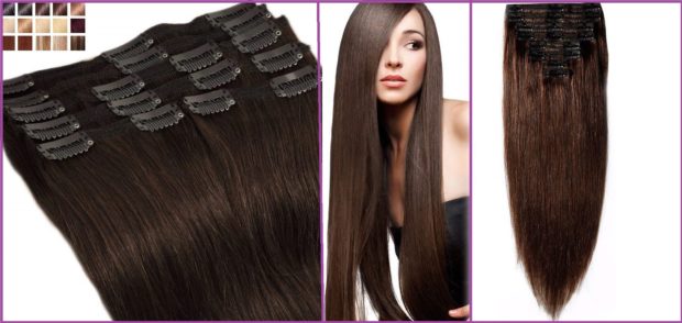 Las 5 mejores extensiones de clip de pelo natural- S-noilite calidad, belleza y naturalidad en una extensión Foto Amazon