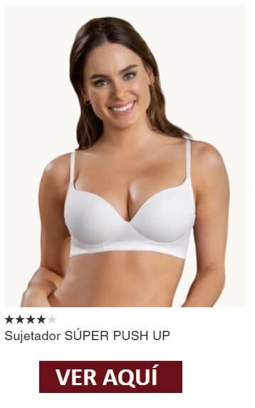 Sujetador push up leonisa